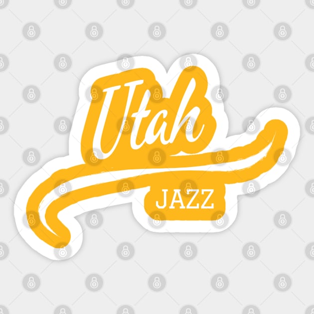 Jazz Retro Sticker by CityTeeDesigns